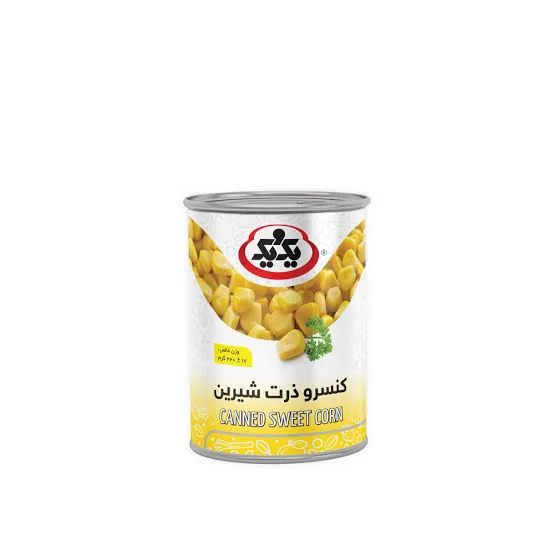 تصویر 3 از کنسرو ذرت یک و یک با کیفیت ایرانی و دانه های درشت